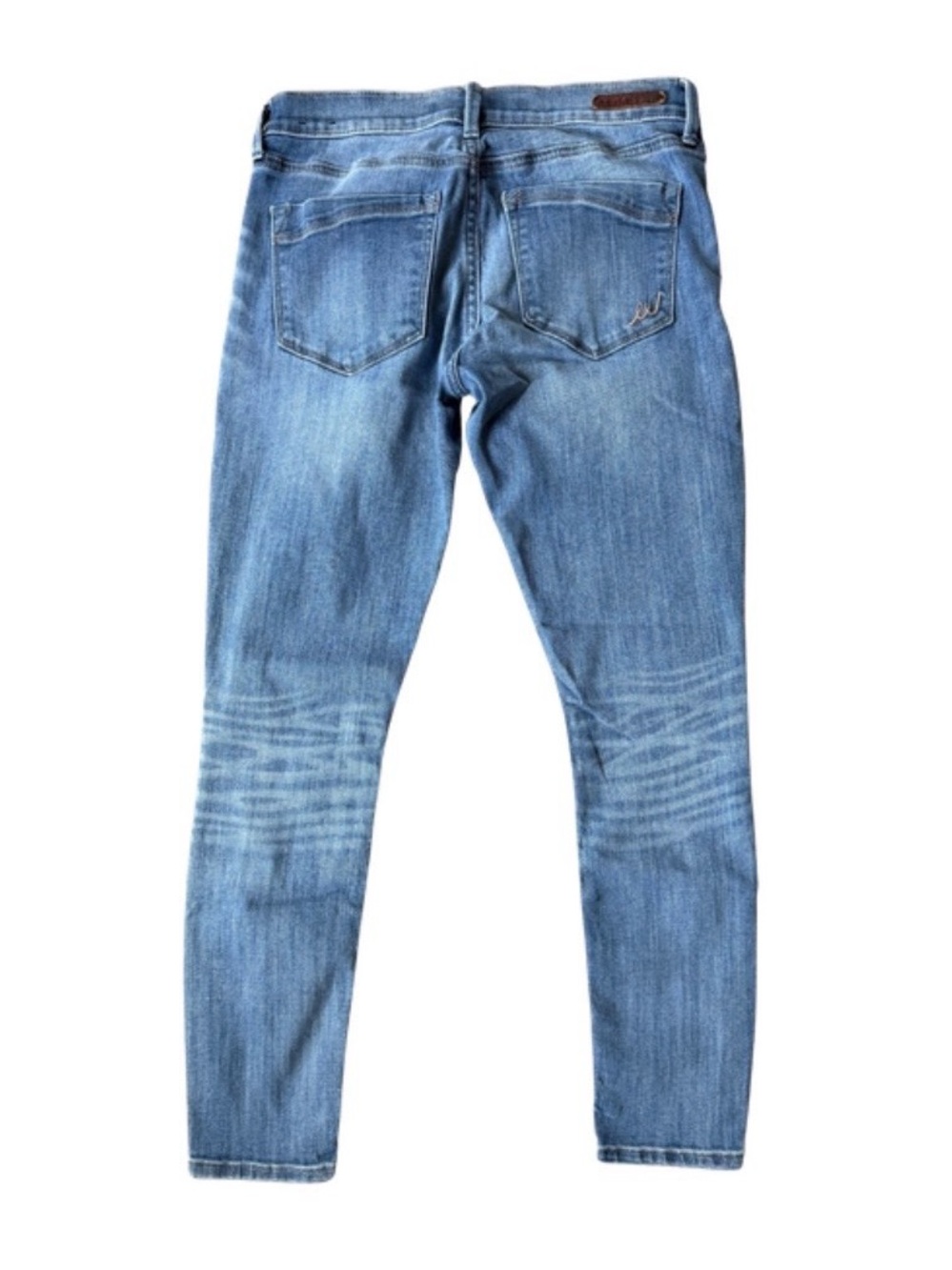 Express Mid Rise Skinny Jeans - Picture 2 of 7